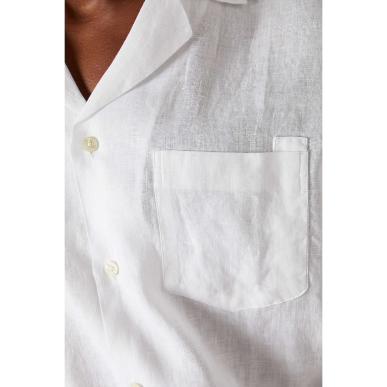 Frescobol Carioca - Angelo Shirt in Linen White