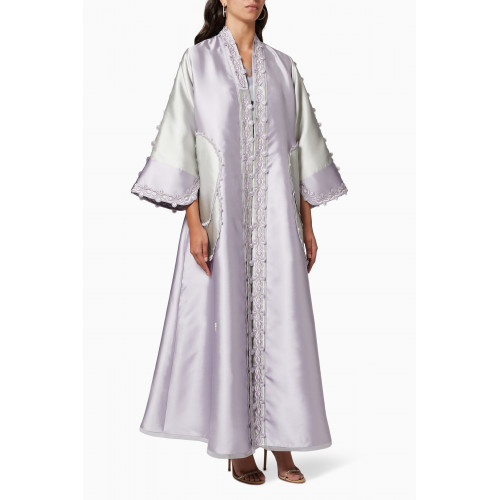 Pearl Haute Couture - Floral Embroidered Abaya