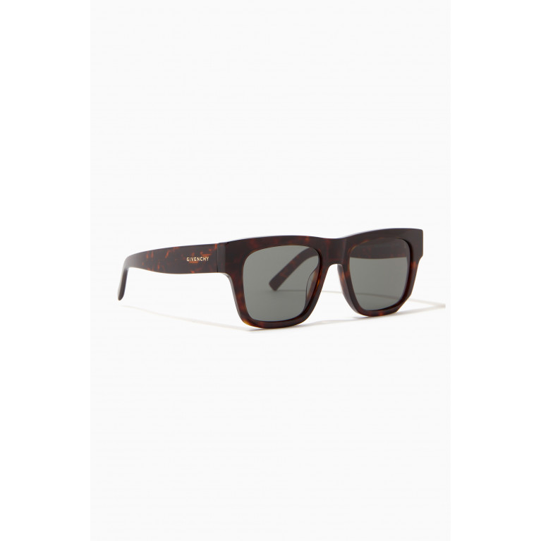 Givenchy  - Givenchy 52 Dark Havana Sunglasses in Tortoiseshell