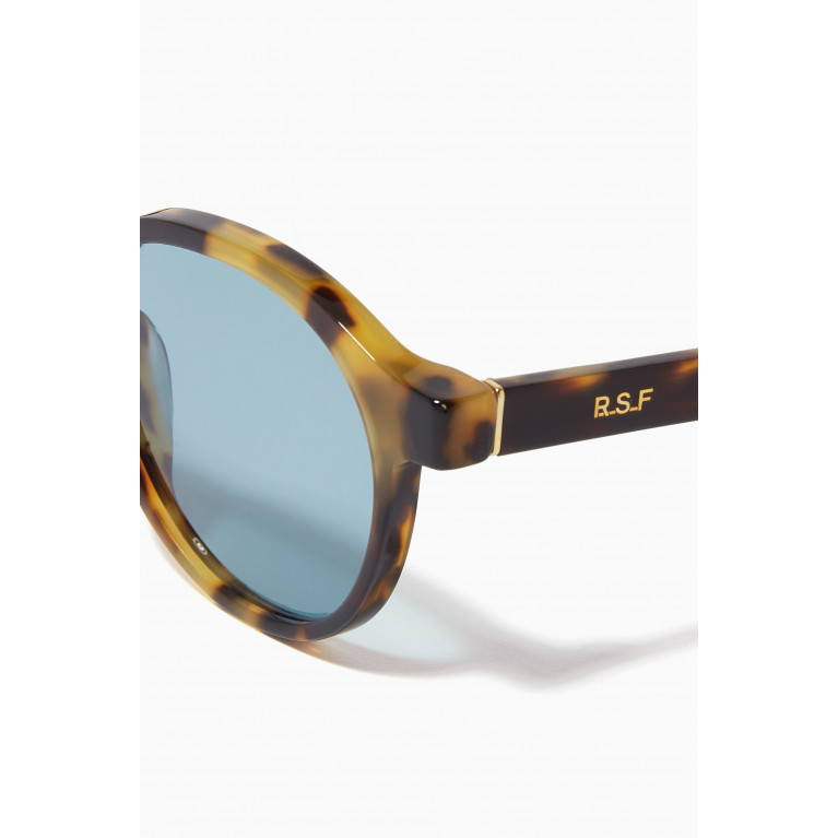 Retrosuperfuture - The Warhol Cheetah Sunglasses in Acetate
