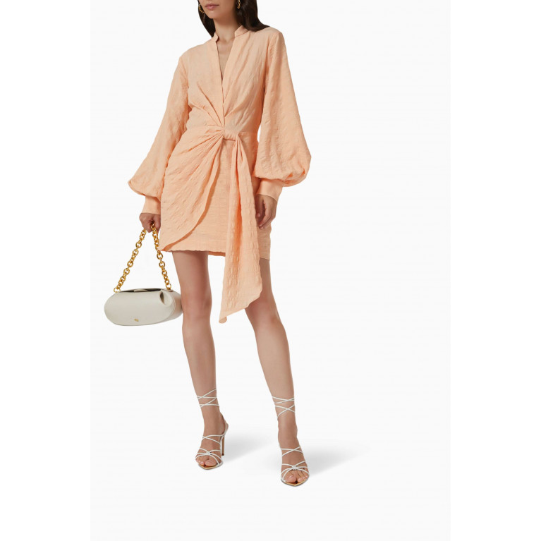 Significant Other - Harper Wrap Dress Orange