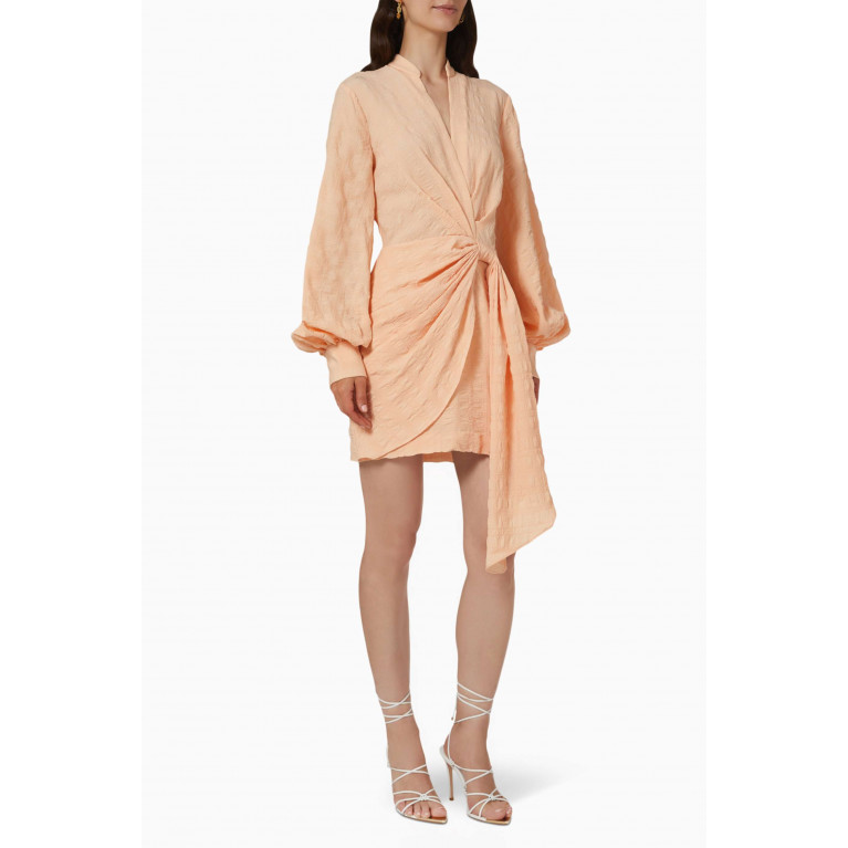 Significant Other - Harper Wrap Dress Orange