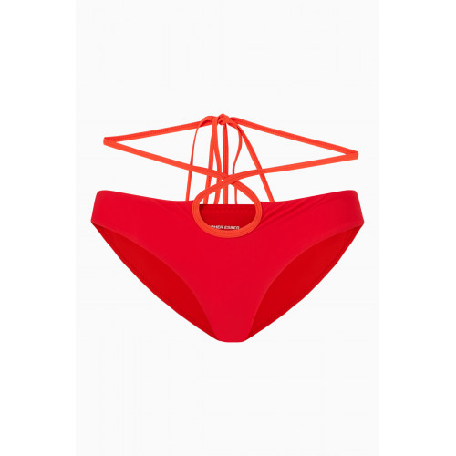 Christopher Esber - Looped Tie Bikini Brief Red