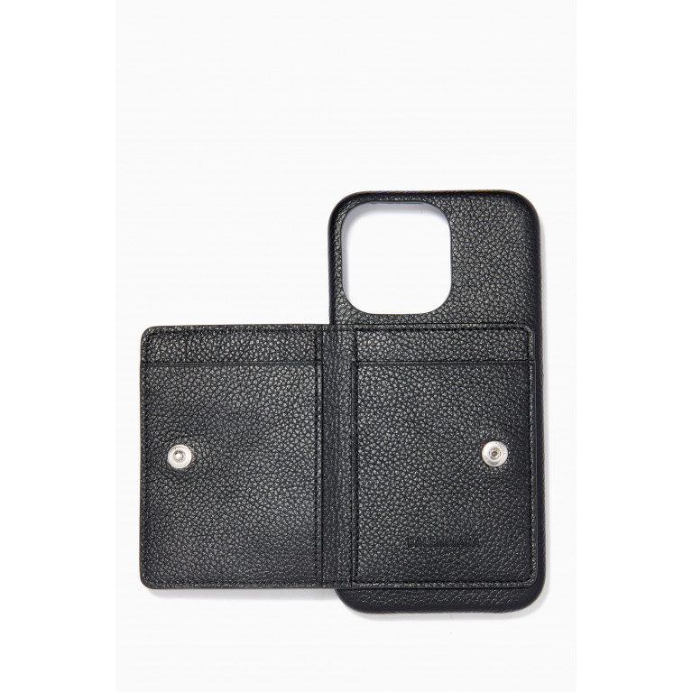 Balenciaga - iPhone 13 Case in Leather