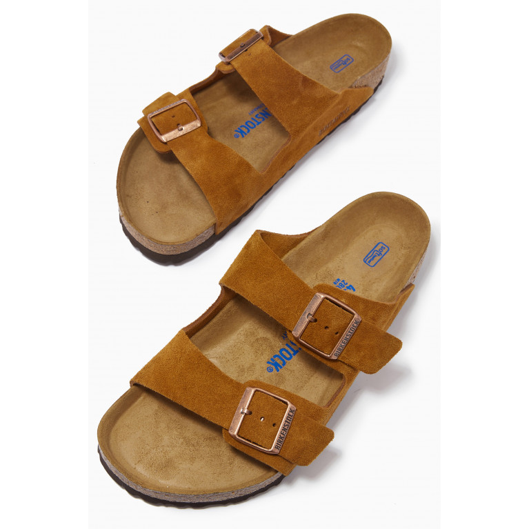 Birkenstock - Arizona Soft Footbed Sandals in Suede
