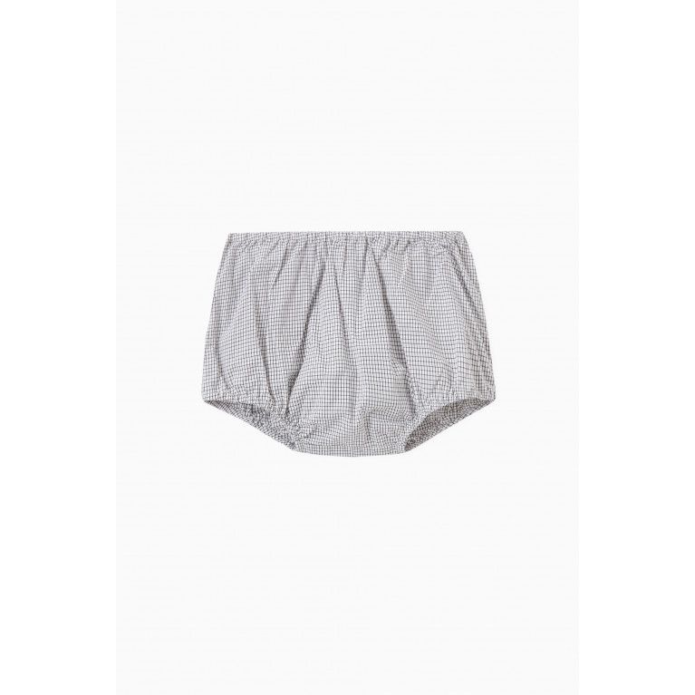 Bonpoint - Aki Checked Bloomers in Cotton