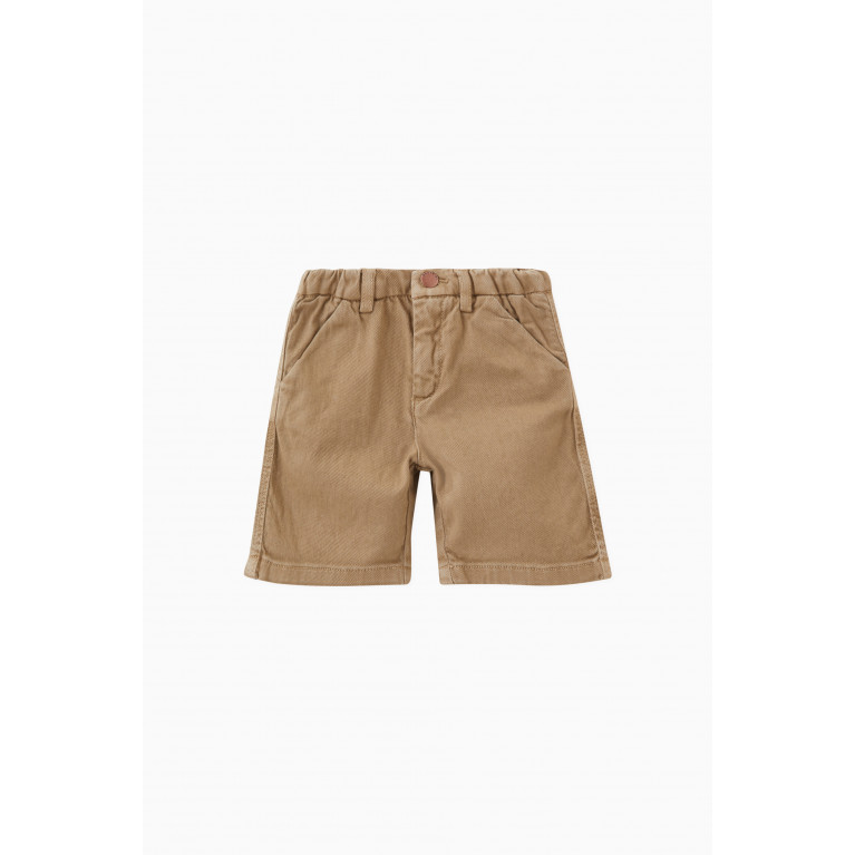 Bonpoint - Khaki shorts in Denim