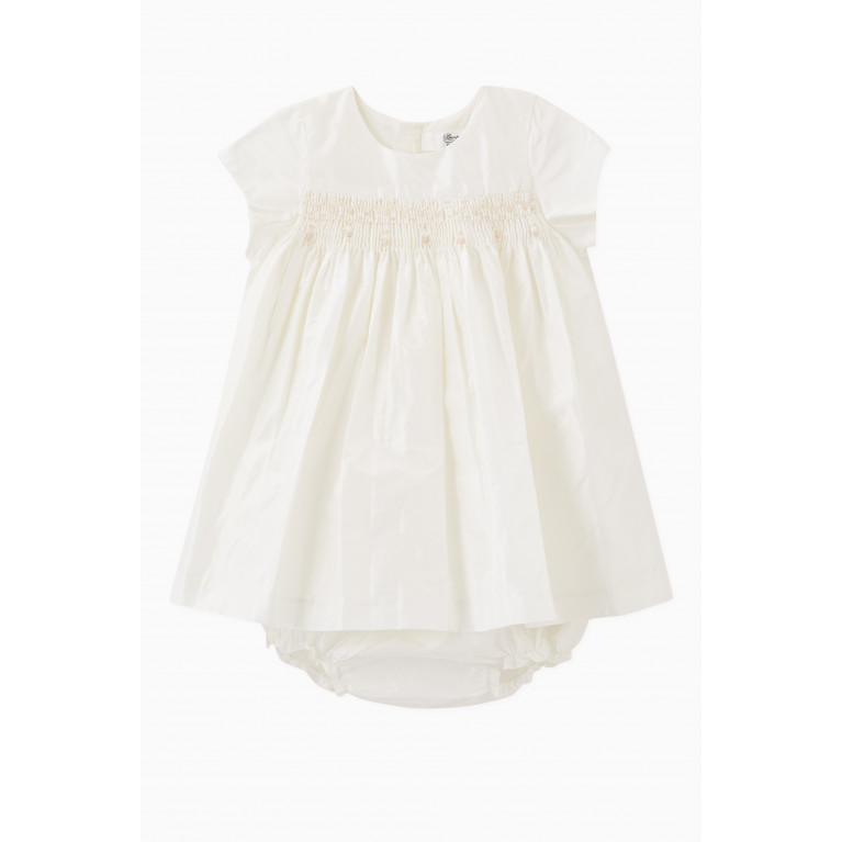 Bonpoint - Dress and Bloomers in Cotton, Set of Two