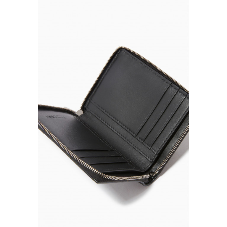 Bottega Veneta - Zip Wallet in Intrecciato Leather