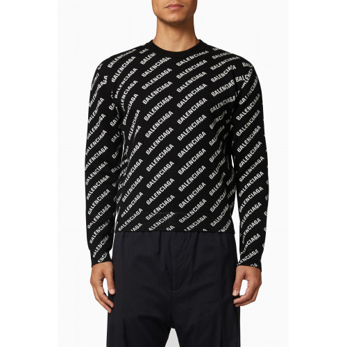 Balenciaga - Sweater in Cotton Stretch Blend