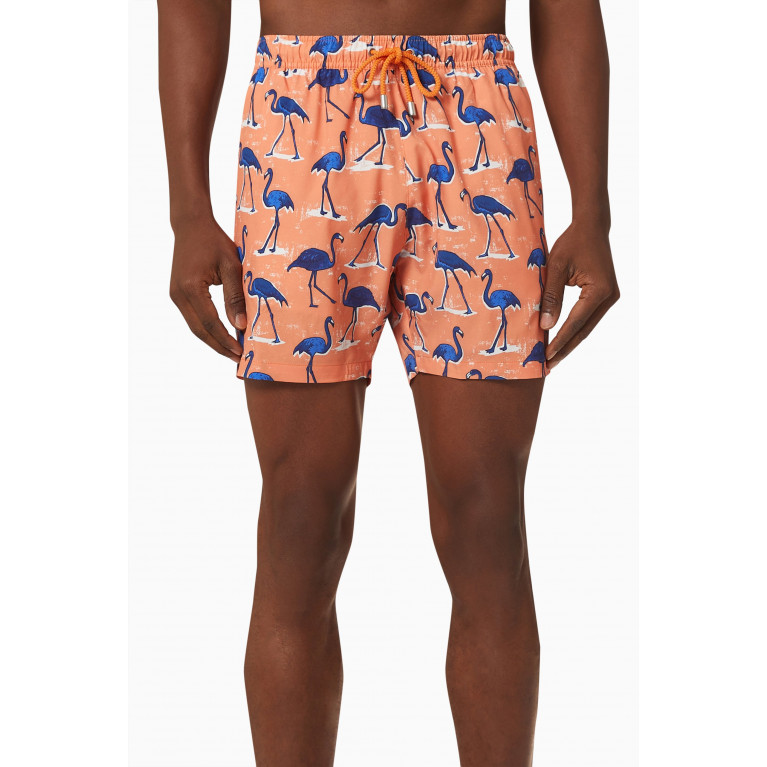 Bluemint - Arthus Stretch Swim Shorts Orange
