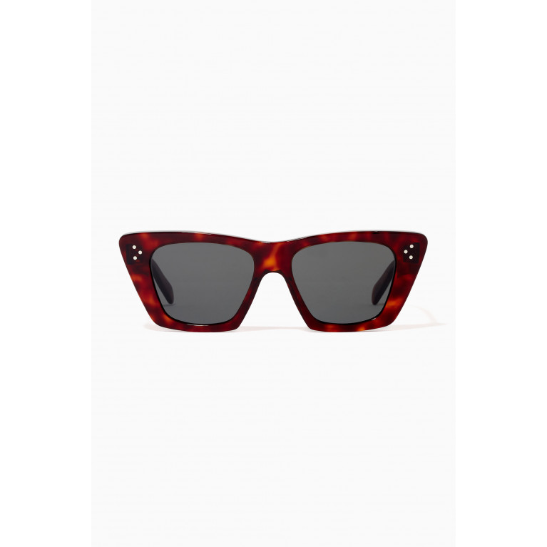 Celine - Cat-eye Sunglasses in Acetate Brown