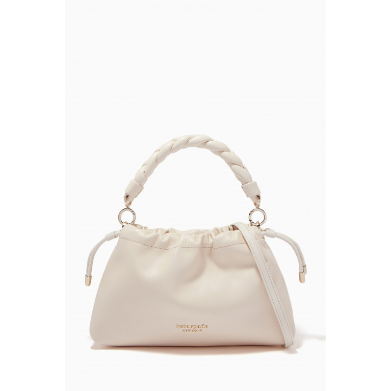 Kate Spade New York - Meringue Small Crossbody Bag in Leather White