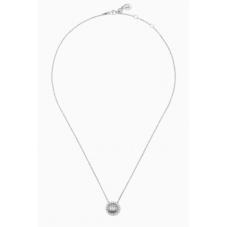 94 Jewelry - Diamond Pendant Necklace in 18kt White Gold