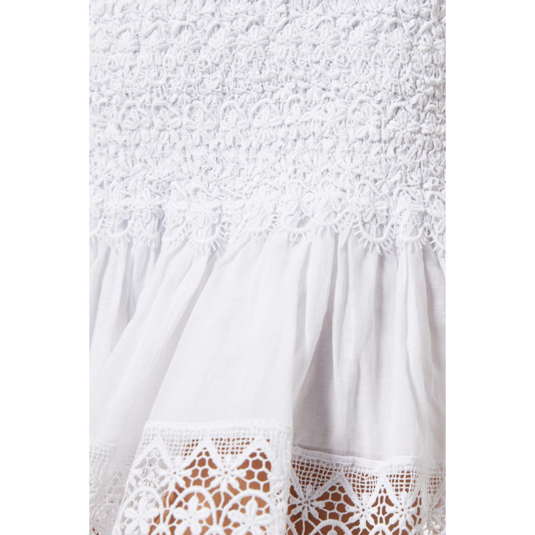 Charo Ruiz - Fleur Mini Skirt in Cotton Voile