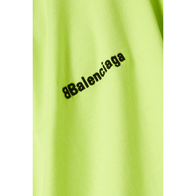 Balenciaga - BB Corp Medium Fit T- Shirt in Organic Jersey