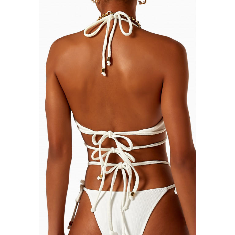 Suboo - Kaia Gathered Bandeau Bikini Top