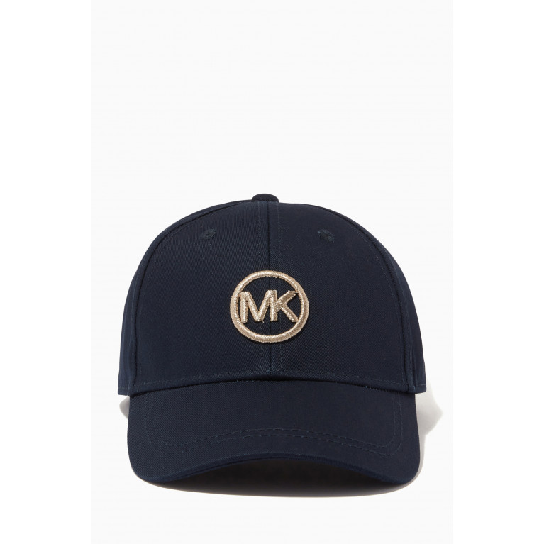 Michael Kors Kids - Embroidered Logo Cap in Cotton Twill