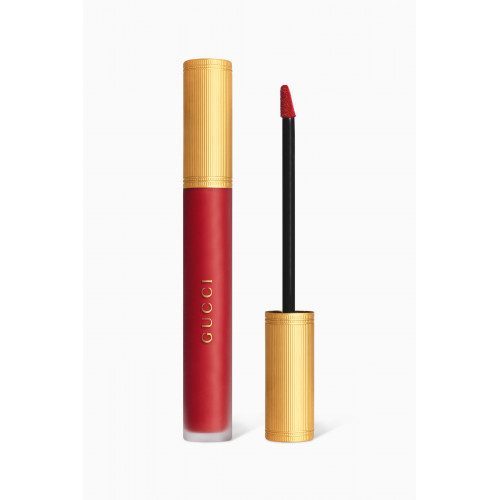 Gucci - 25 Goldie Red Rouge à Lèvres Liquide Mat Lipstick, 6.5ml