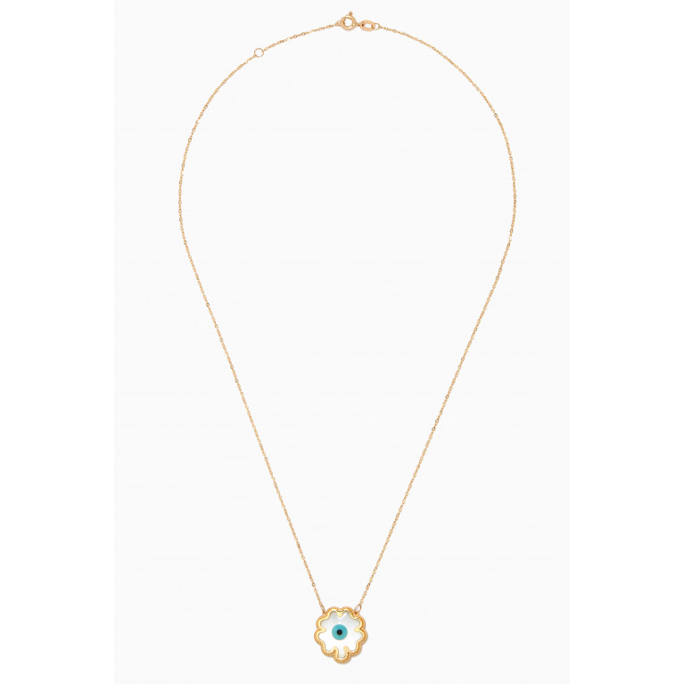 M's Gems - Aliya Necklace in 18kt Yellow Gold