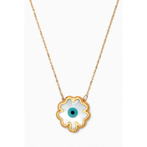 M's Gems - Aliya Necklace in 18kt Yellow Gold