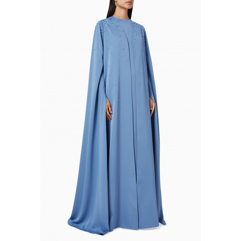 Nihan Peker - 2 Piece Embellished Abaya Set