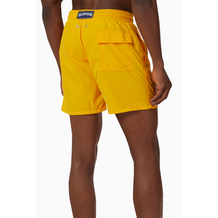 Vilebrequin - Moorea Swim Shorts in Recycled Nylon Yellow