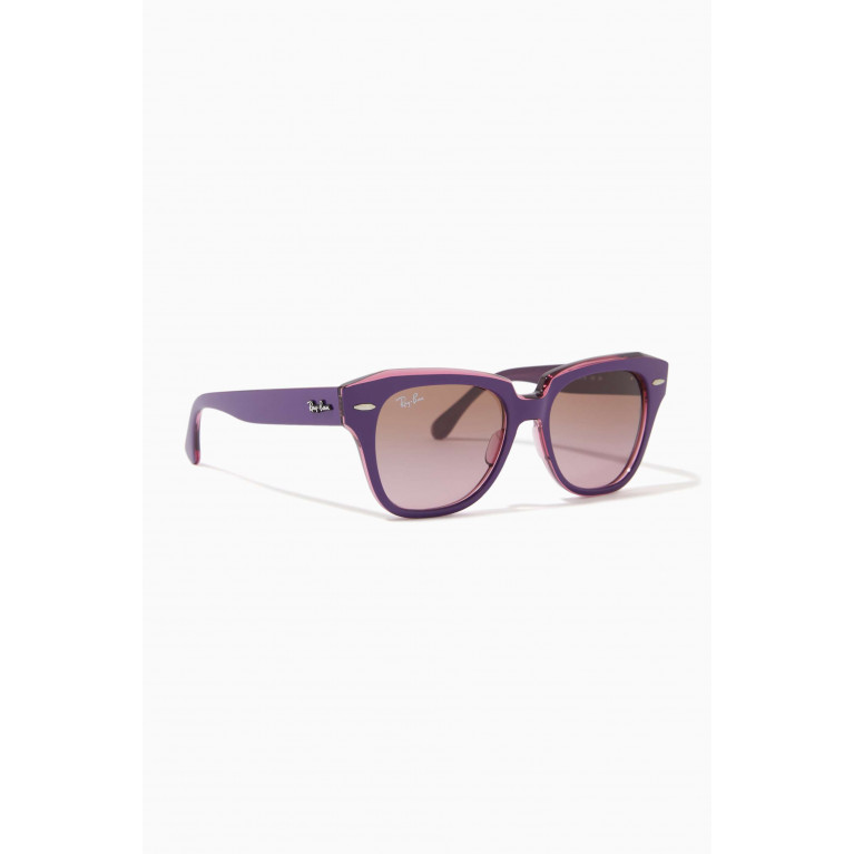 Ray-Ban Junior - State Street Sunglasses in Acetate