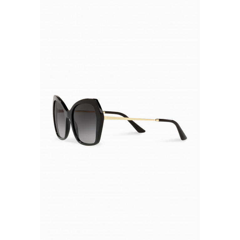Dolce & Gabbana - Cat Eye Sunglasses in Acetate & Metal