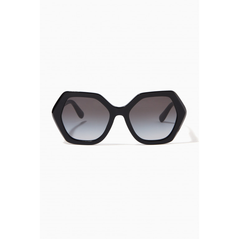 Dolce & Gabbana - DG Crossed Sunglasses in Acetate