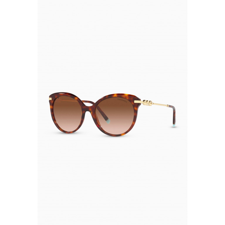 Tiffany & Co - Tiffany Victoria® Sunglasses in Tortoise Acetate
