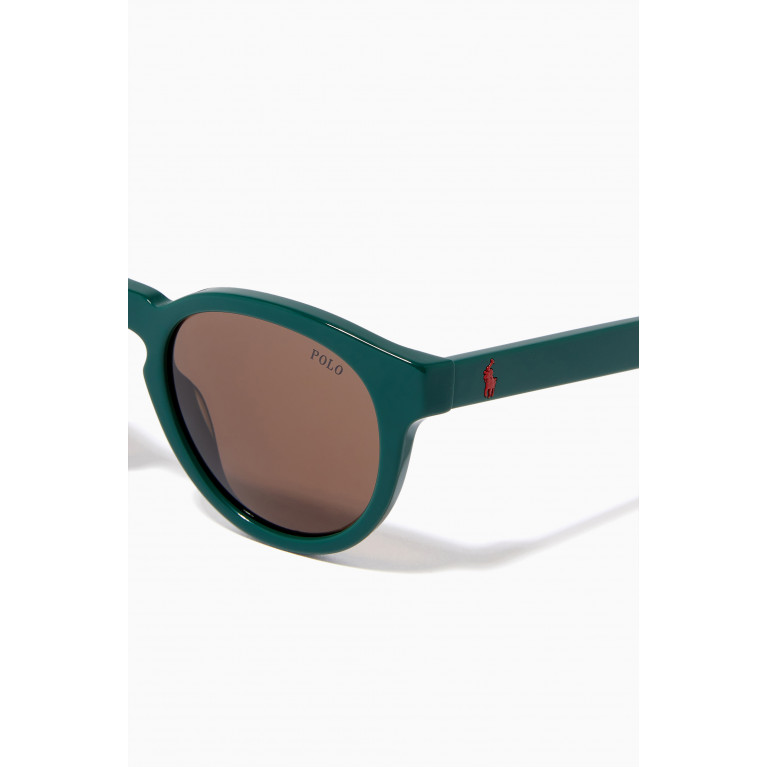 Polo Ralph Lauren - Round Sunglasses in Acetate