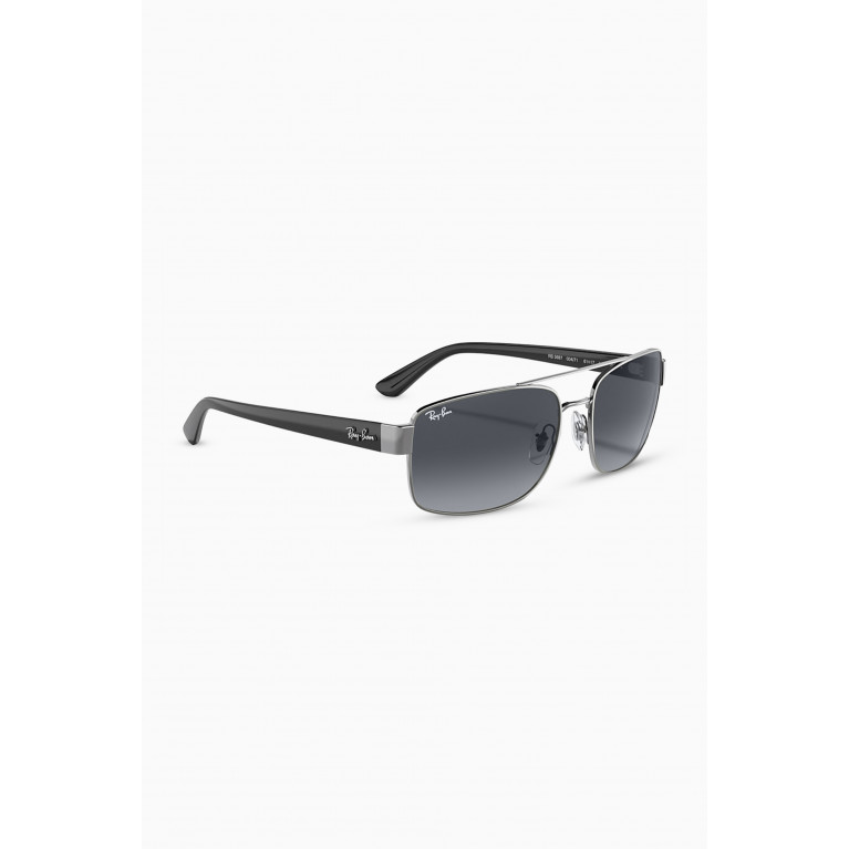 Ray-Ban - RB3687 Sunglasses in Metal