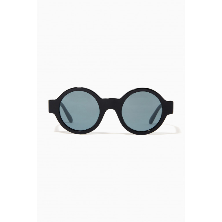 Giorgio Armani - Round Sunglasses in Acetate Blue