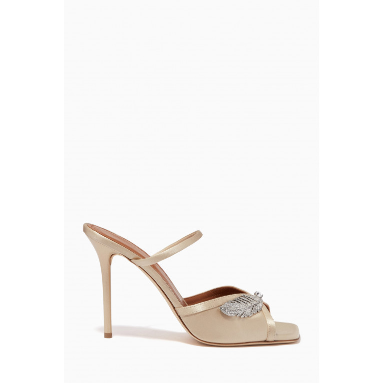 Malone Souliers - Fion 100 Mules in Satin