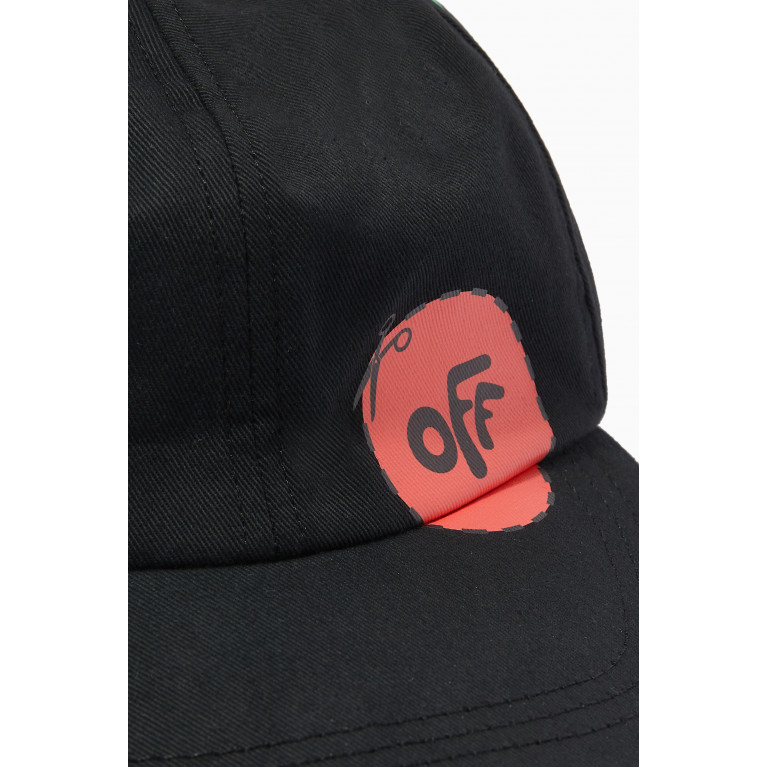 Off-White - Multi Logo Embroidered Cap