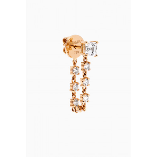 Yataghan Jewellery - Ear Curation Diamond Single Earring in 18kt Yellow Gold