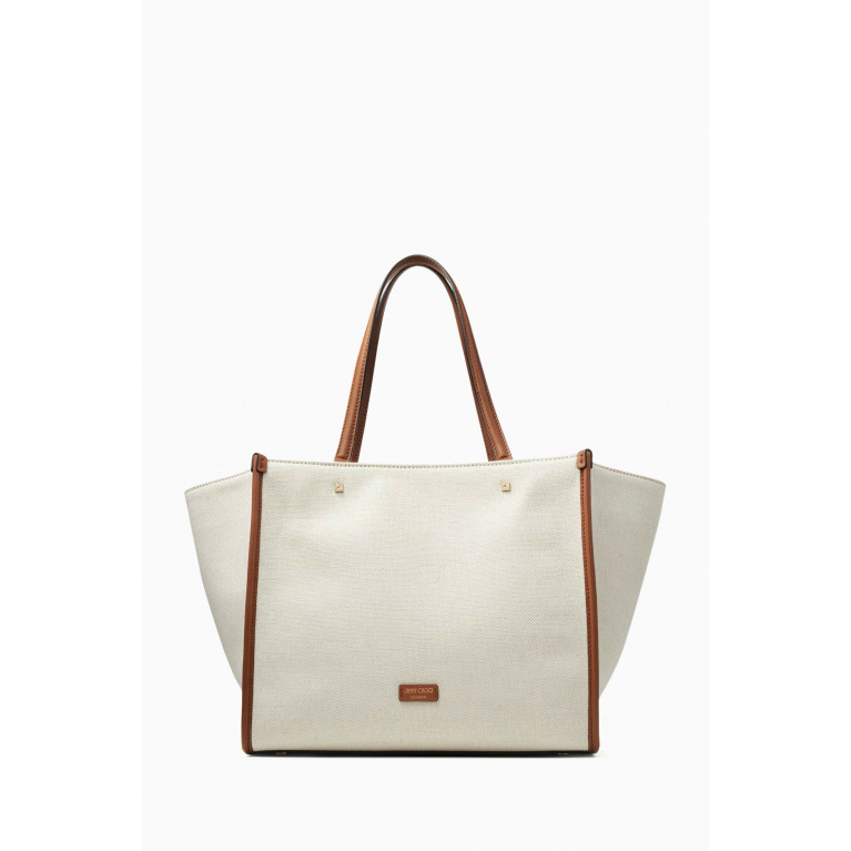 Jimmy Choo - Varenne Tote Bag in Recycled Canvas & Leather