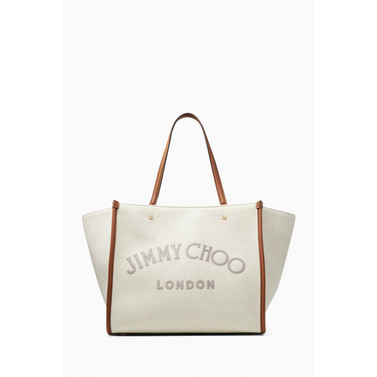 Jimmy Choo - Varenne Tote Bag in Recycled Canvas & Leather