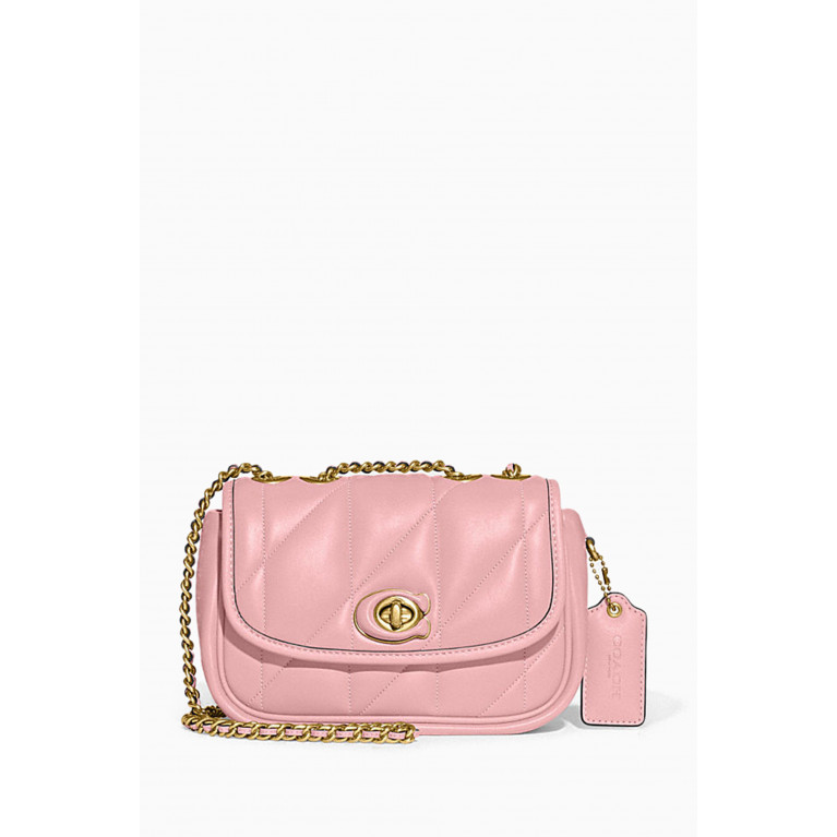 Coach - Pillow Madison Quilted 18 Shoulder Bag in Nappa Pink