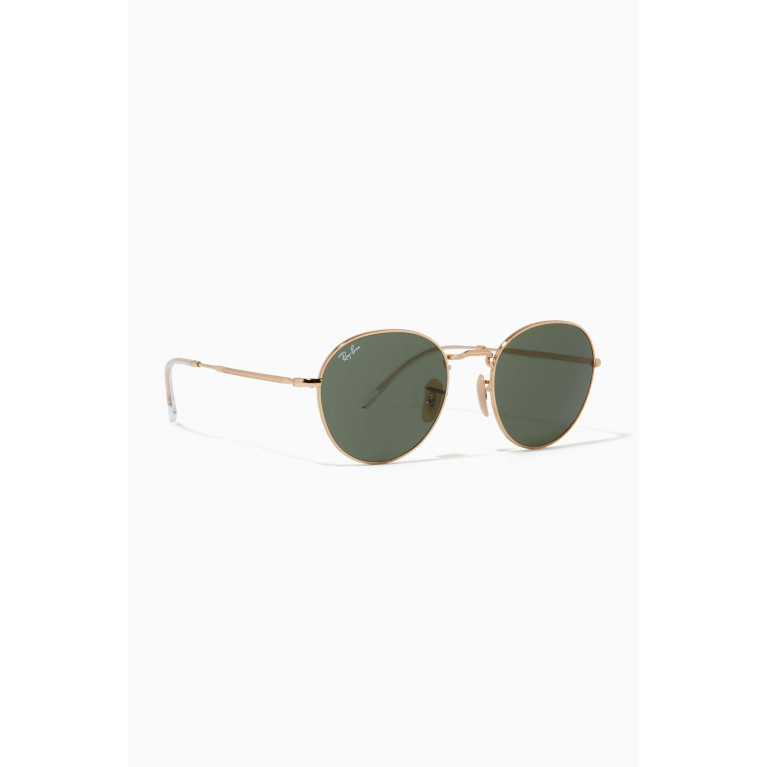 Ray-Ban - Round Frame Sunglasses in Metal