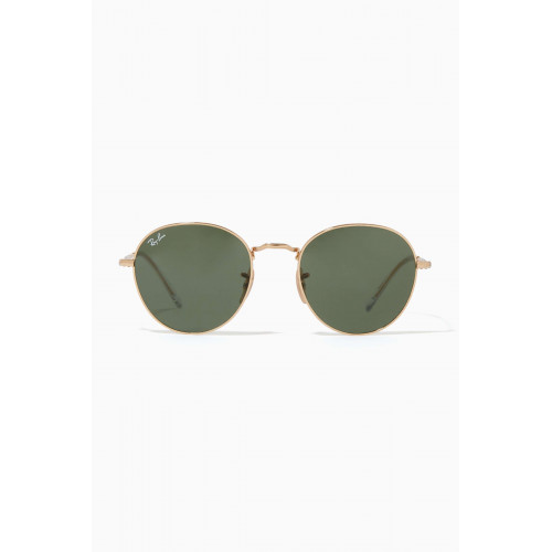 Ray-Ban - Round Frame Sunglasses in Metal