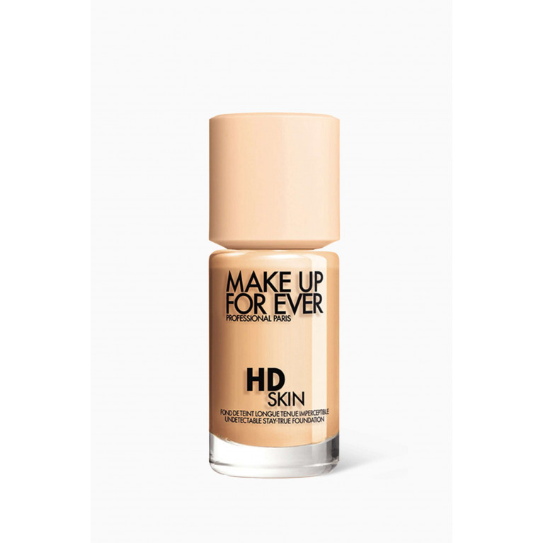 Make Up For Ever - 1Y08 Warm Porcelain HD Skin Foundation, 30ml 1Y08 Warm Porcelain