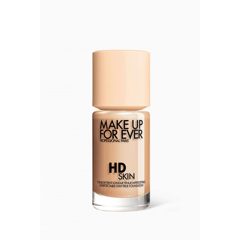Make Up For Ever - 1R12 Cool Ivory HD Skin Foundation, 30ml 1R12 Cool Ivory