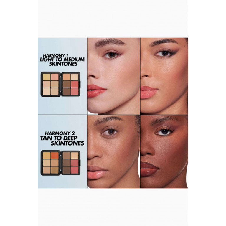 Make Up For Ever - Harmony 2 HD Skin Face Palette Medium to Dark