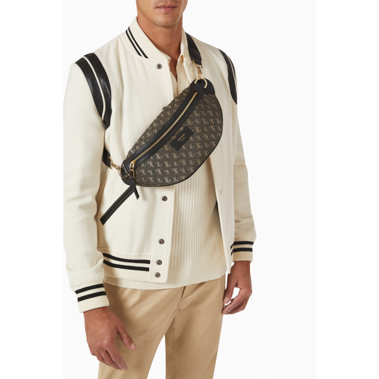 Jimmy Choo - Belt Bag in JC Monogram Jacquard Lurex & Leather