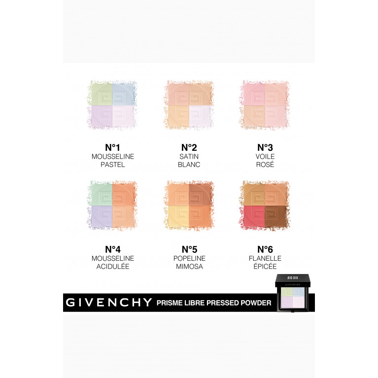 Givenchy - N06 Flanelle Épicée Prisme Libre Pressed Powder, 9.5g