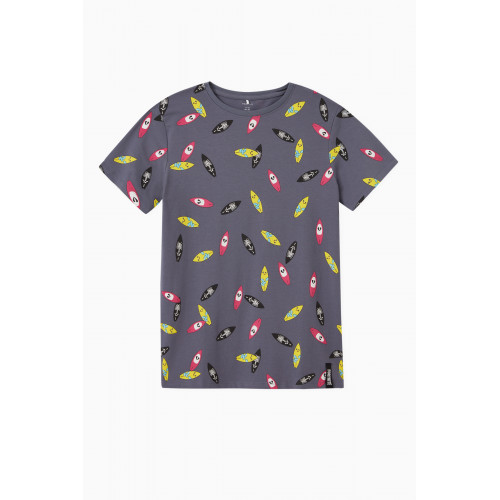 Name It - Fortnite T-shirt in Stretchy Cotton Grey