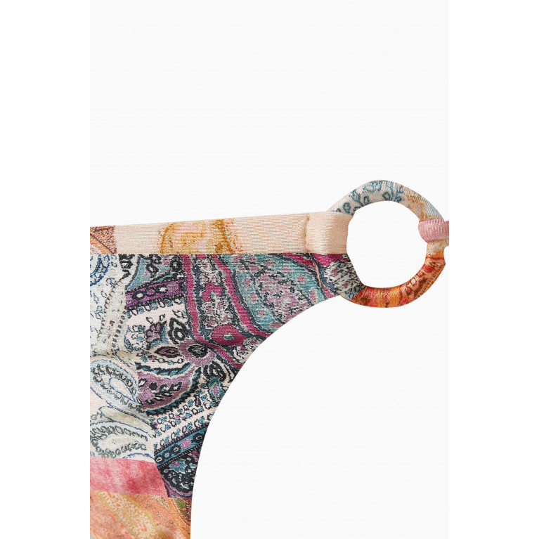Zimmermann - Anneke Ring Tie Bikini Set in Italian Lycra®