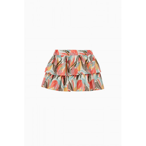 Name It - Vinaya Skirt in Recycled Fabric Multicolour